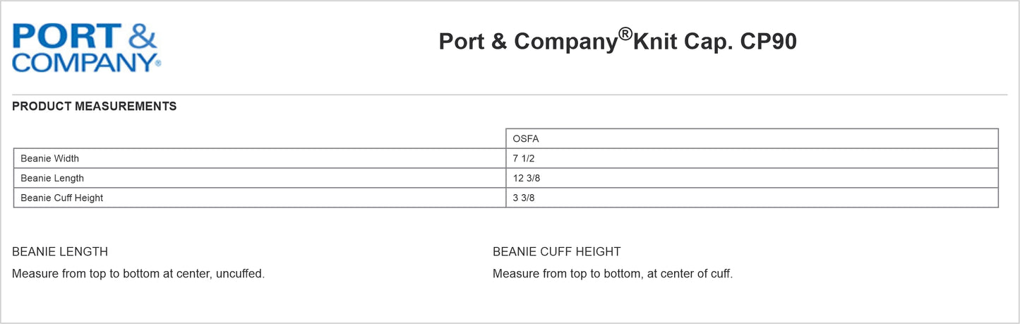 NYS Track Officials Embroidered Beanie