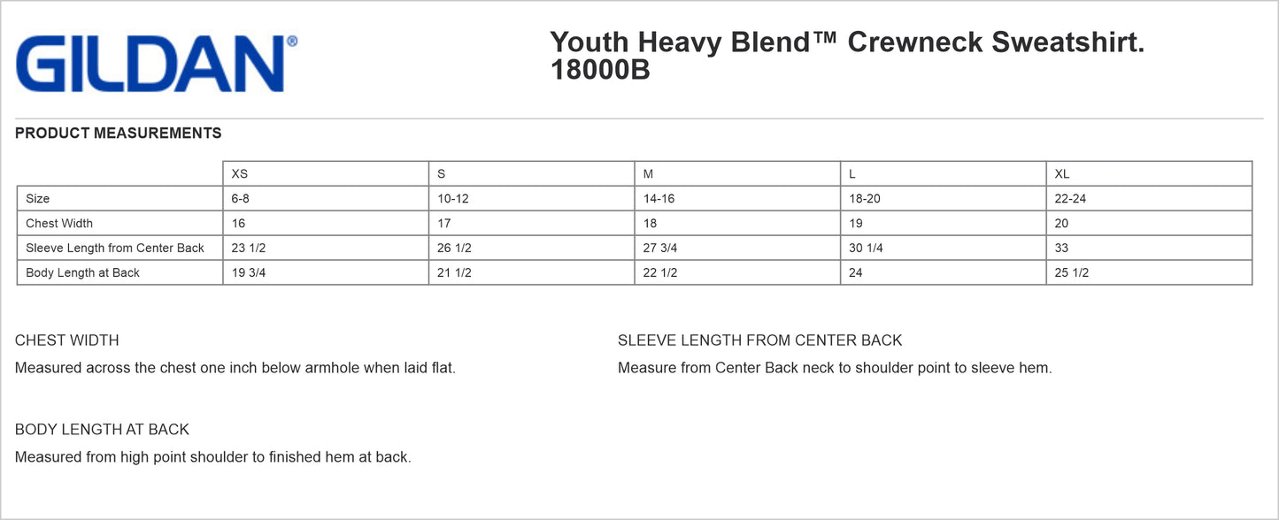 Youth Bayport-Bluepoint Crewneck Sweatshirt