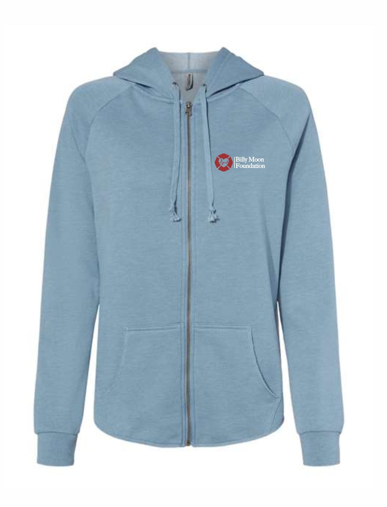 BMF WOMEN'S California Wave Wash Full-Zip Hooded Printed Sweatshirt