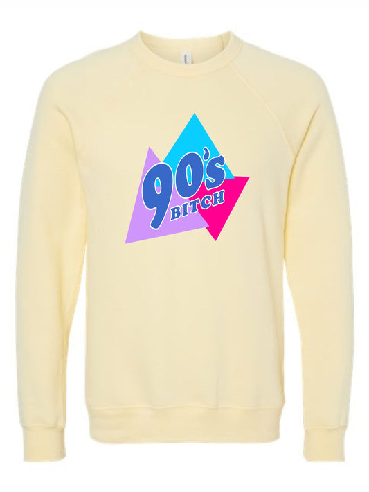 90's Bitch Crewneck Sweatshirt