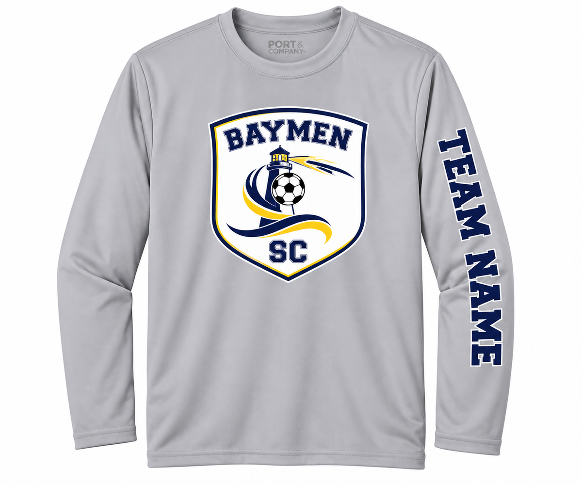 Baymen YOUTH Long Sleeve Performance tee
