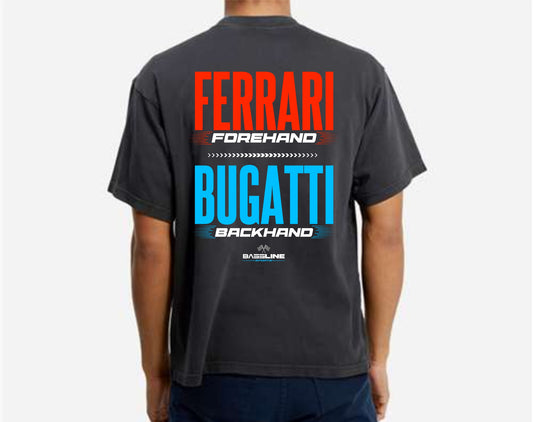 Bassline Sports " Ferrari Bugatti " Tee