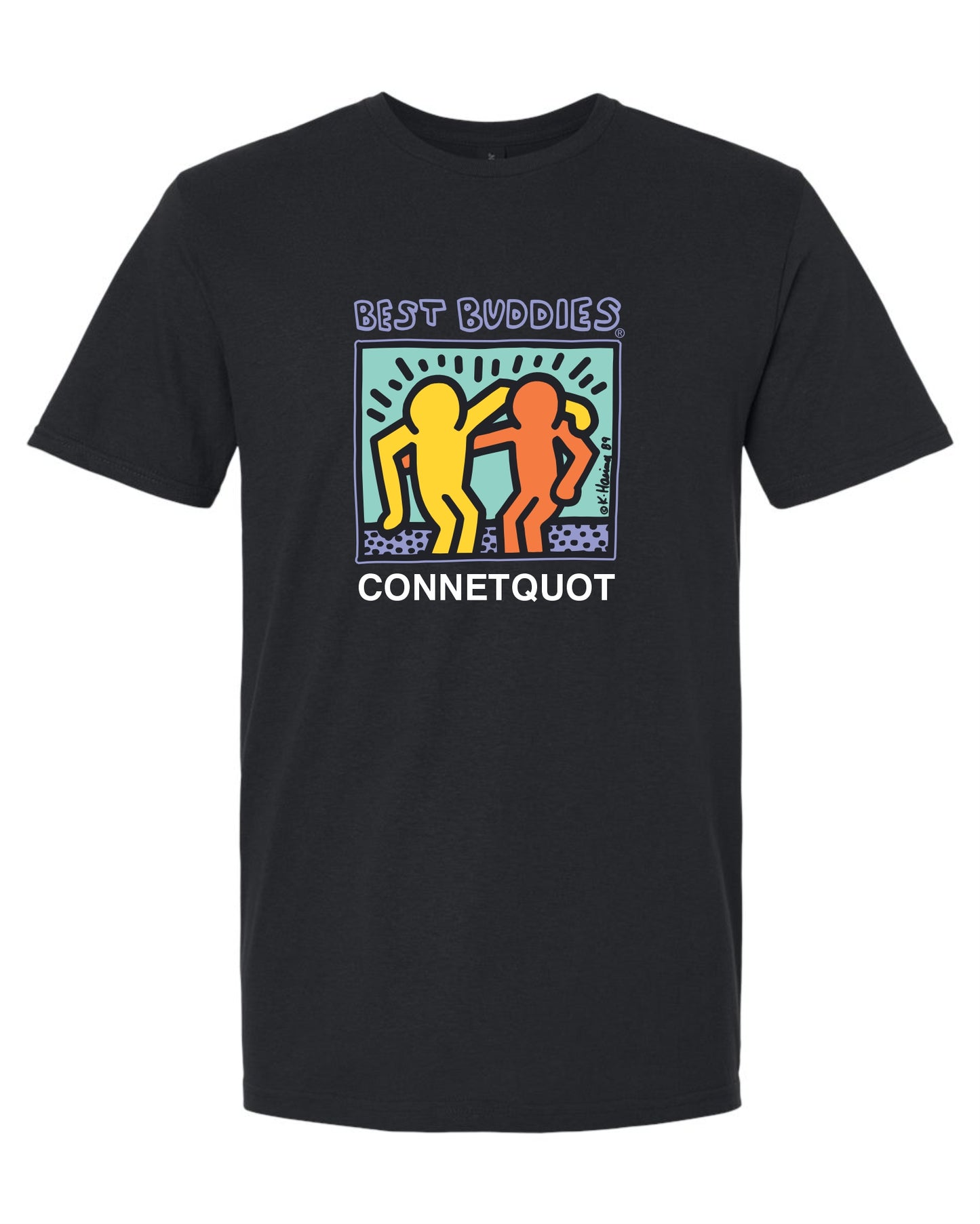 Best Buddies Unisex Printed Tee Full Color Print