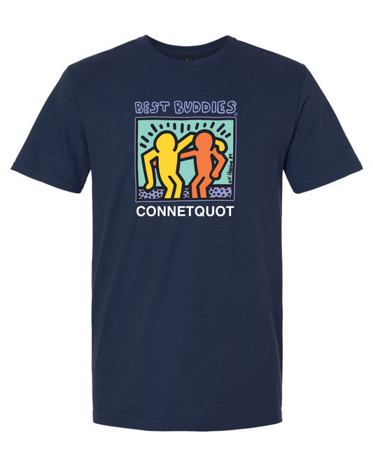 Best Buddies Unisex Printed Tee Full Color Print