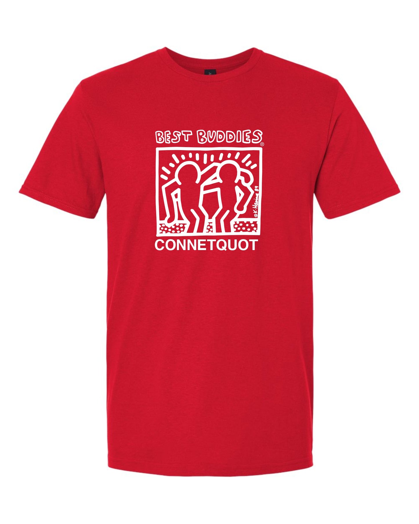 Best Buddies Unisex Printed Tee One Color Print