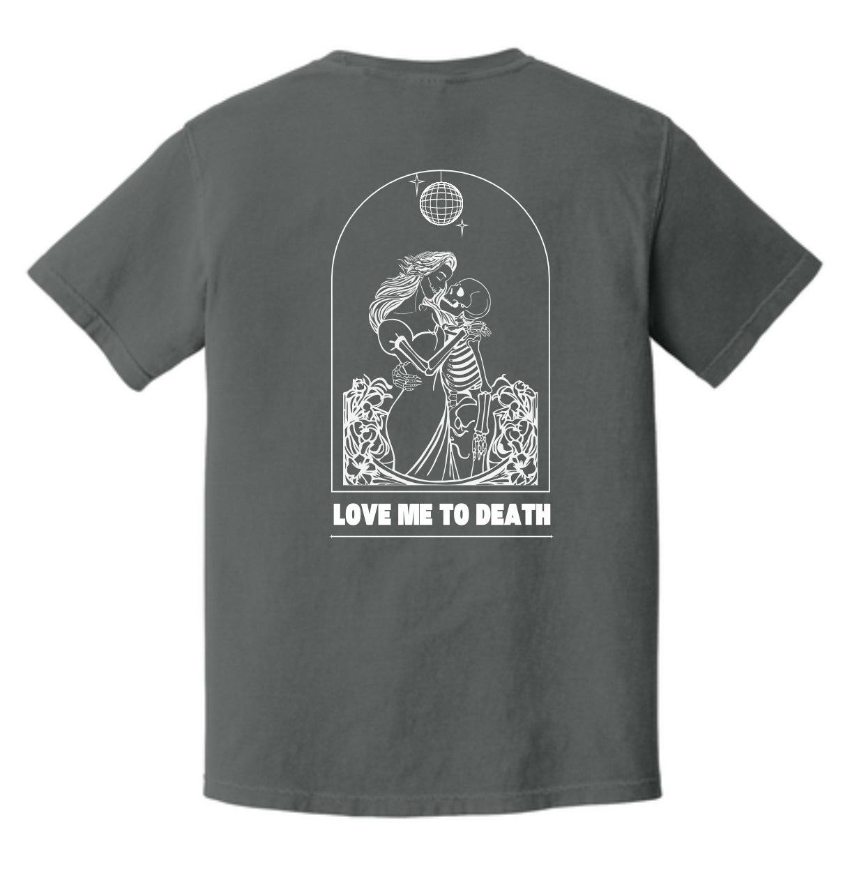 MCB 'Love Me To Death' Comfort Color Tee