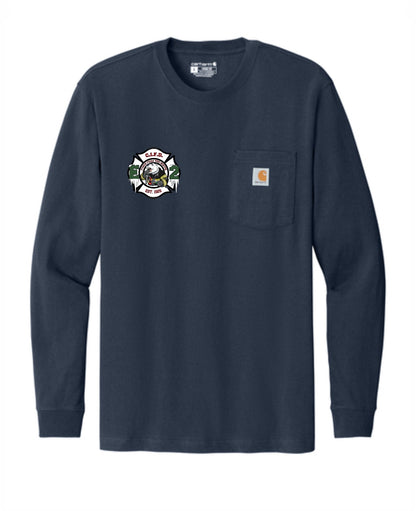 CI FIRE Engine 2 Carhartt ® Workwear Pocket Long Sleeve PRINTED T-Shirt