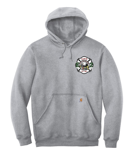CI FIRE Engine 2 Carhartt ® Midweight Hooded PRINTED Sweatshirt