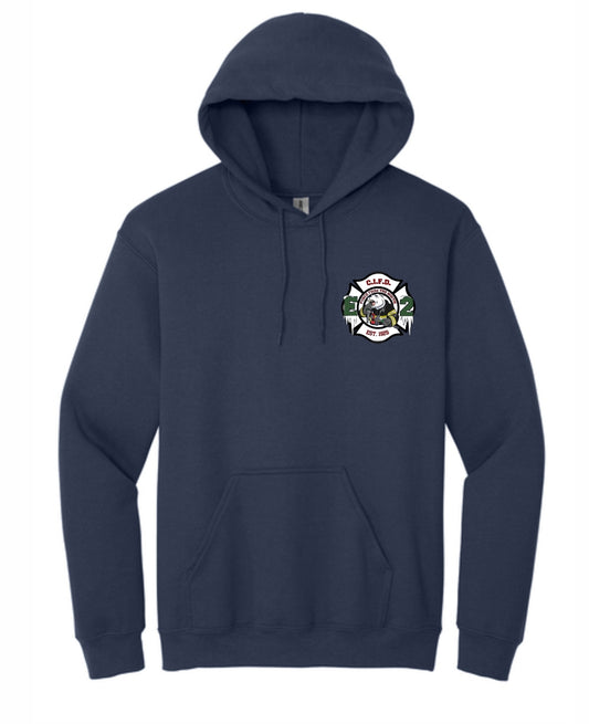 CI FIRE Engine 2 Heavy Blend™ PRINTED Hooded Sweatshirt