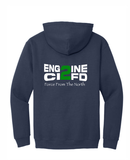 CI FIRE Engine 2 Heavy Blend™ PRINTED Hooded Sweatshirt