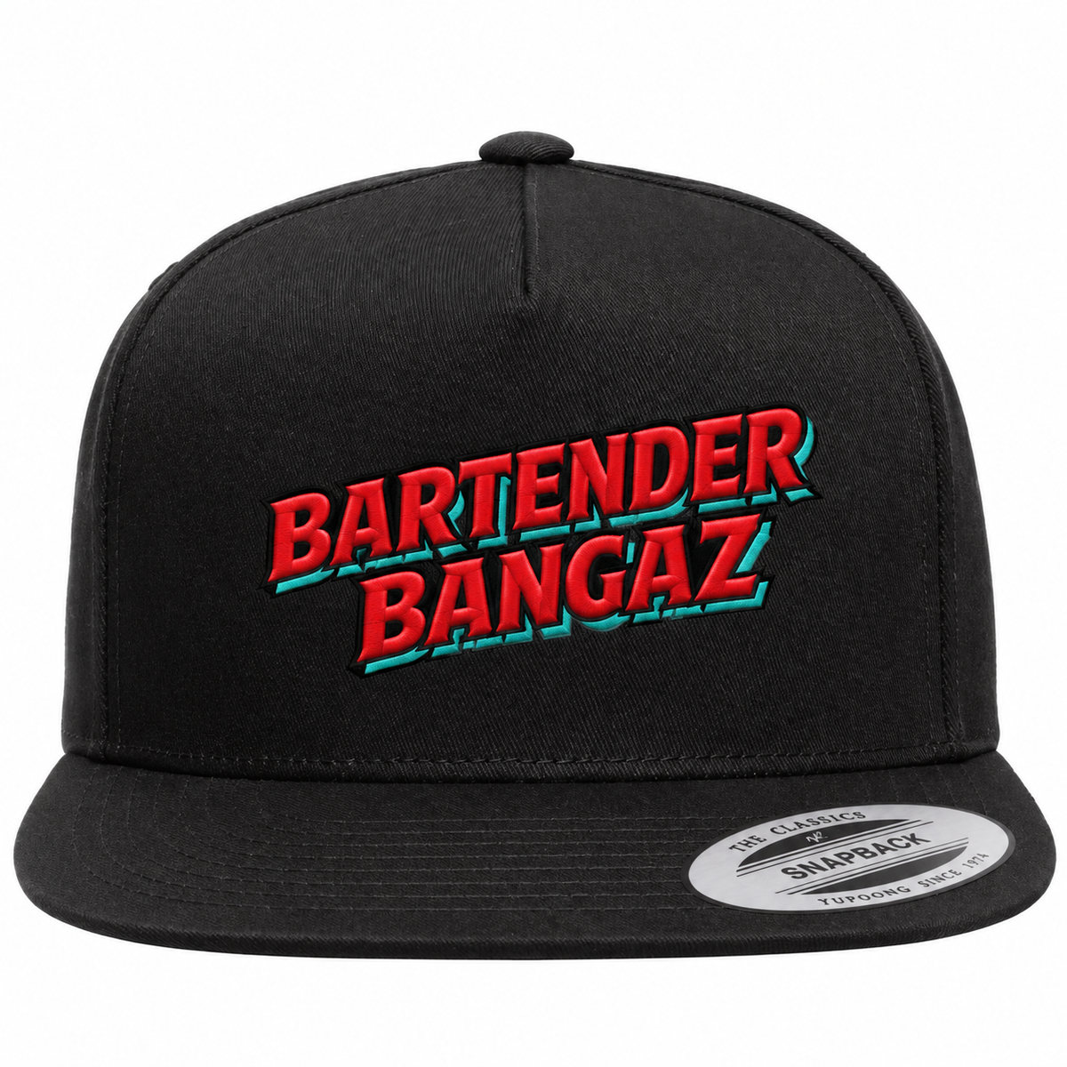 Bartender Bangaz Embroidered Snap Back Cap