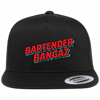 Bartender Bangaz Snap Back Trucker Cap
