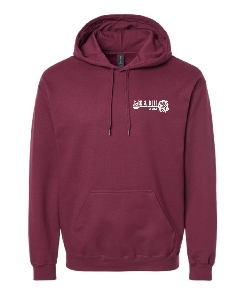 Unisex Softstyle Midweight Hooded Printed Sweatshirt