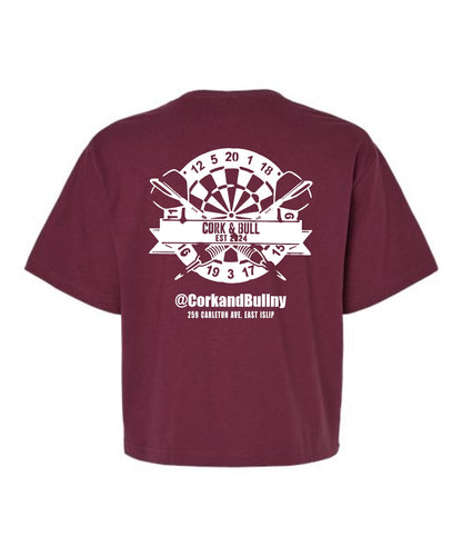 Cork and Bull Fine Jersey Boxy Printed Tee