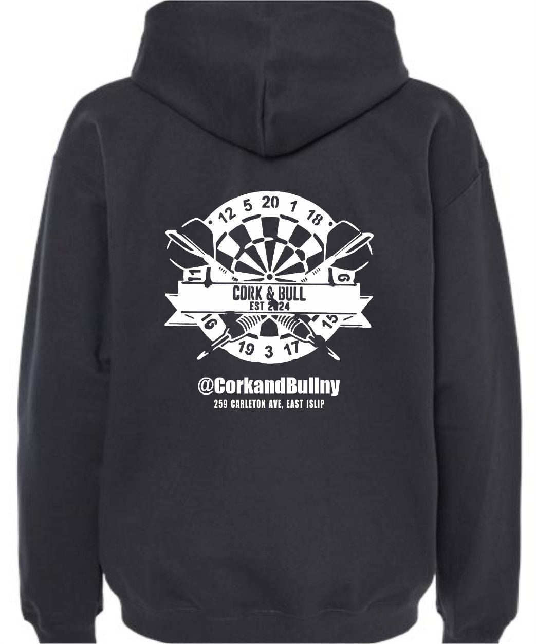 Unisex Softstyle Midweight Hooded Printed Sweatshirt