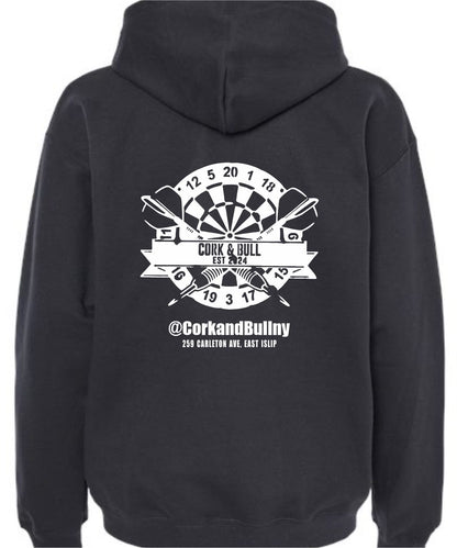 Unisex Softstyle Midweight Hooded Printed Sweatshirt