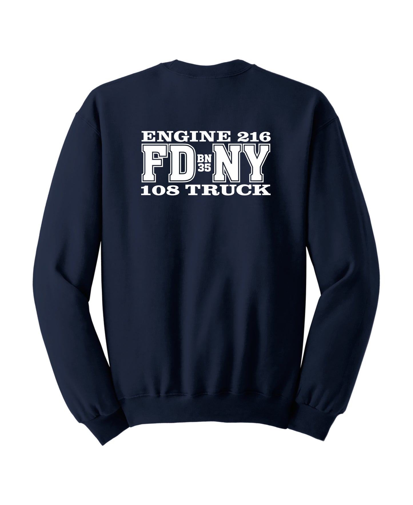 Engine 216 Crew Neck Printed Sweatshirt