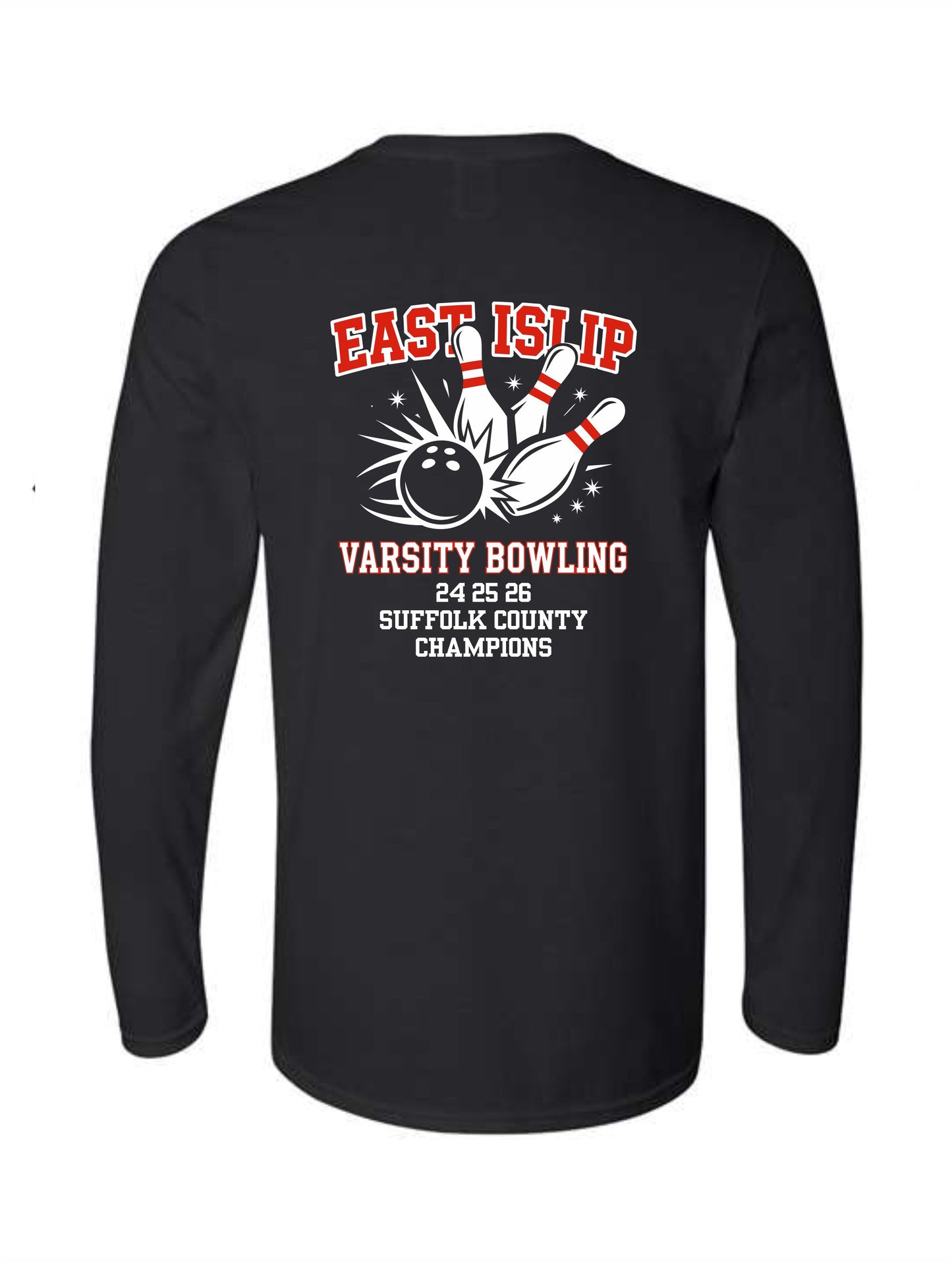 EI Champs GIRLS Longsleeve Softstyle Printed Tee