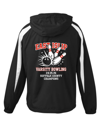 EI Champs Girls Fleece-Lined Colorblock Printed Jacket