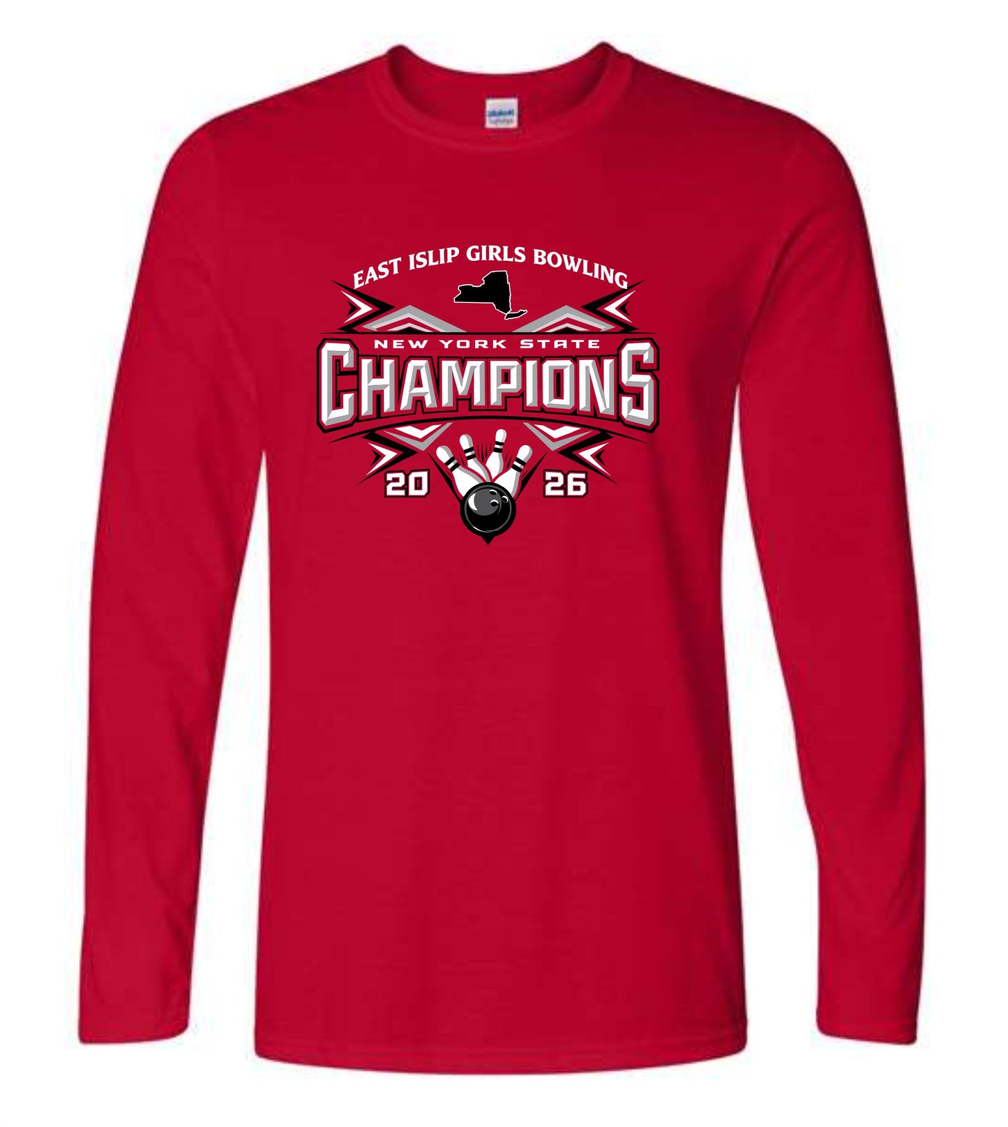 EI State Champs Long-sleeve Softstyle Printed Tee