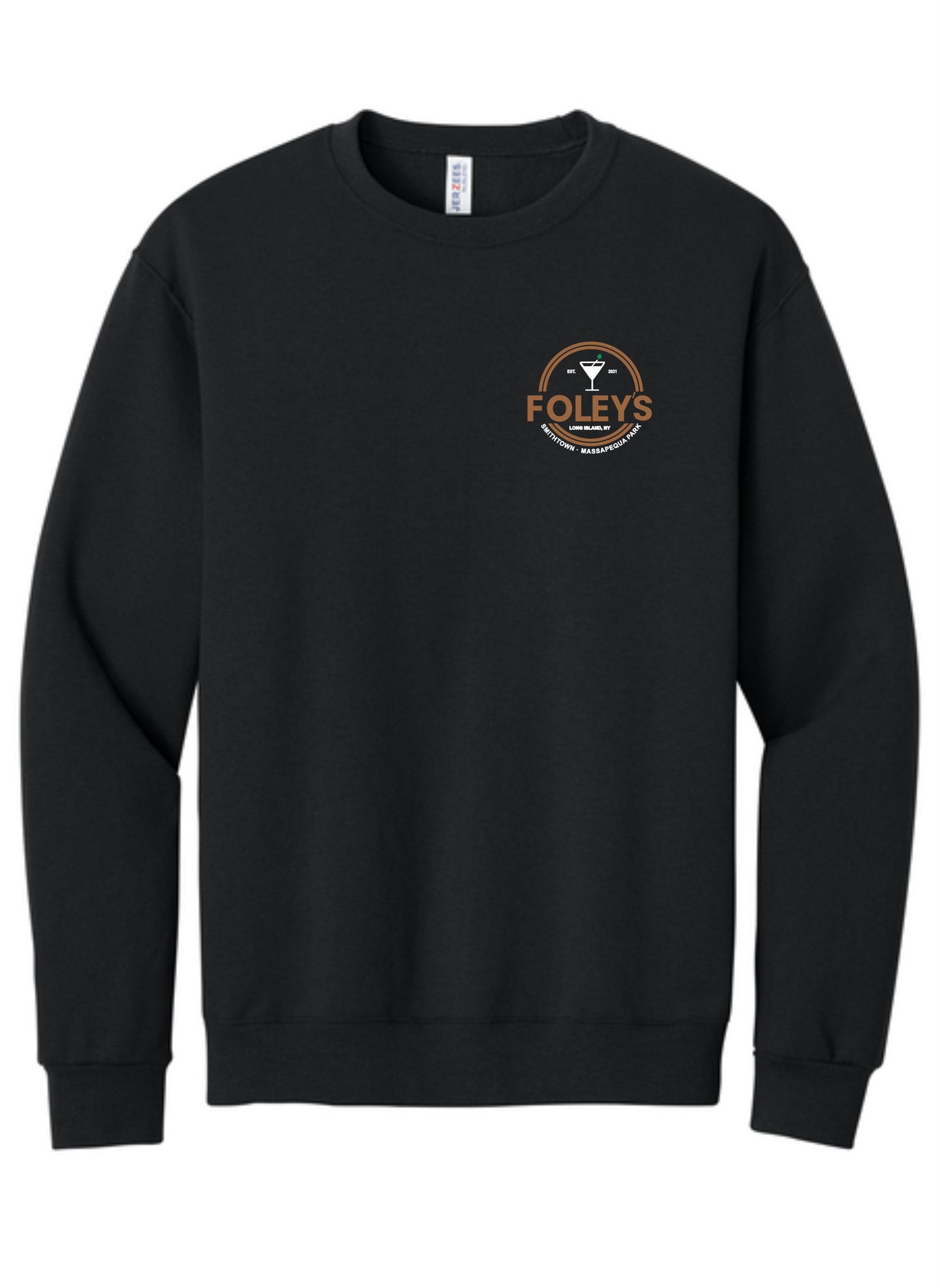 Foley's Crew Neck Printed Sweatshirt
