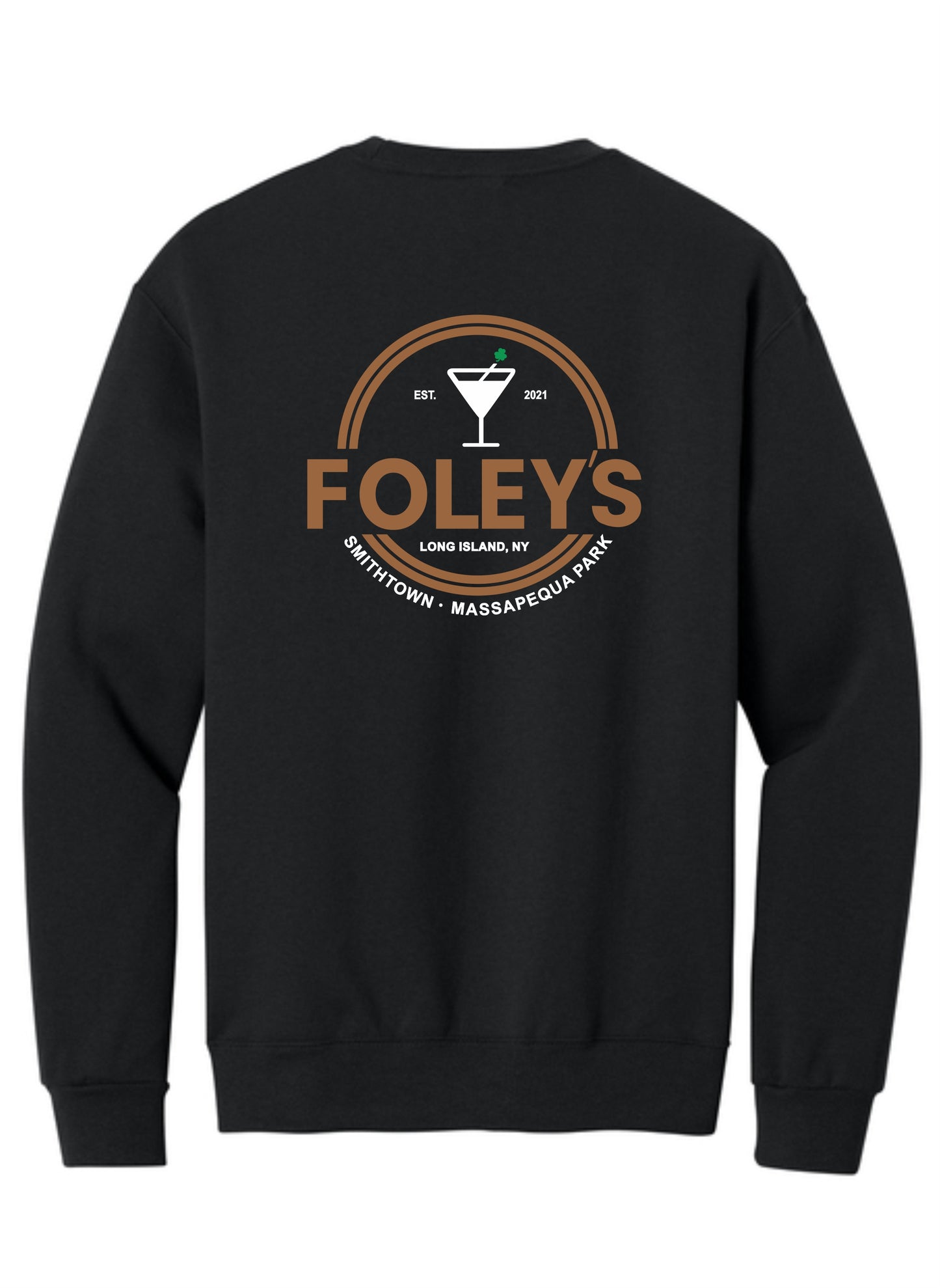 Foley's Crew Neck Printed Sweatshirt