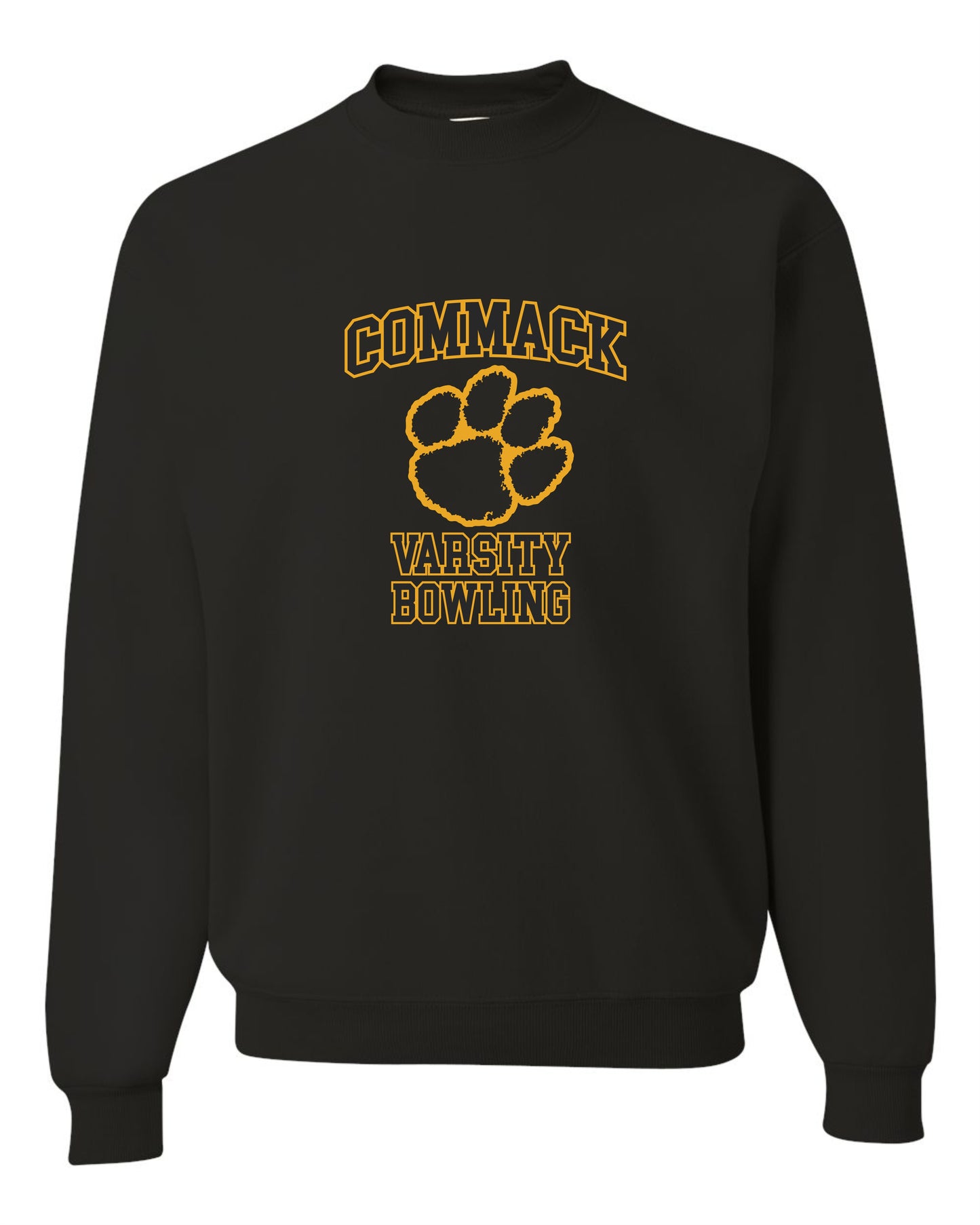 Commack Varsity Bowling Unisex Crewneck Printed Sweatshirt