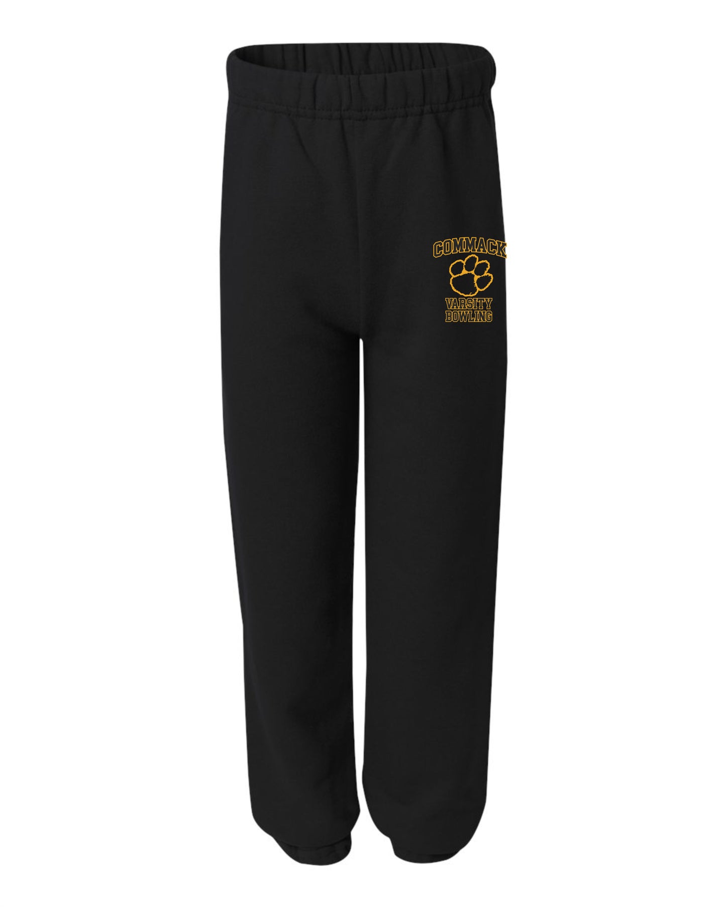 Commack Varsity Bowling Unisex Elastic Bottom Printed Sweatpants