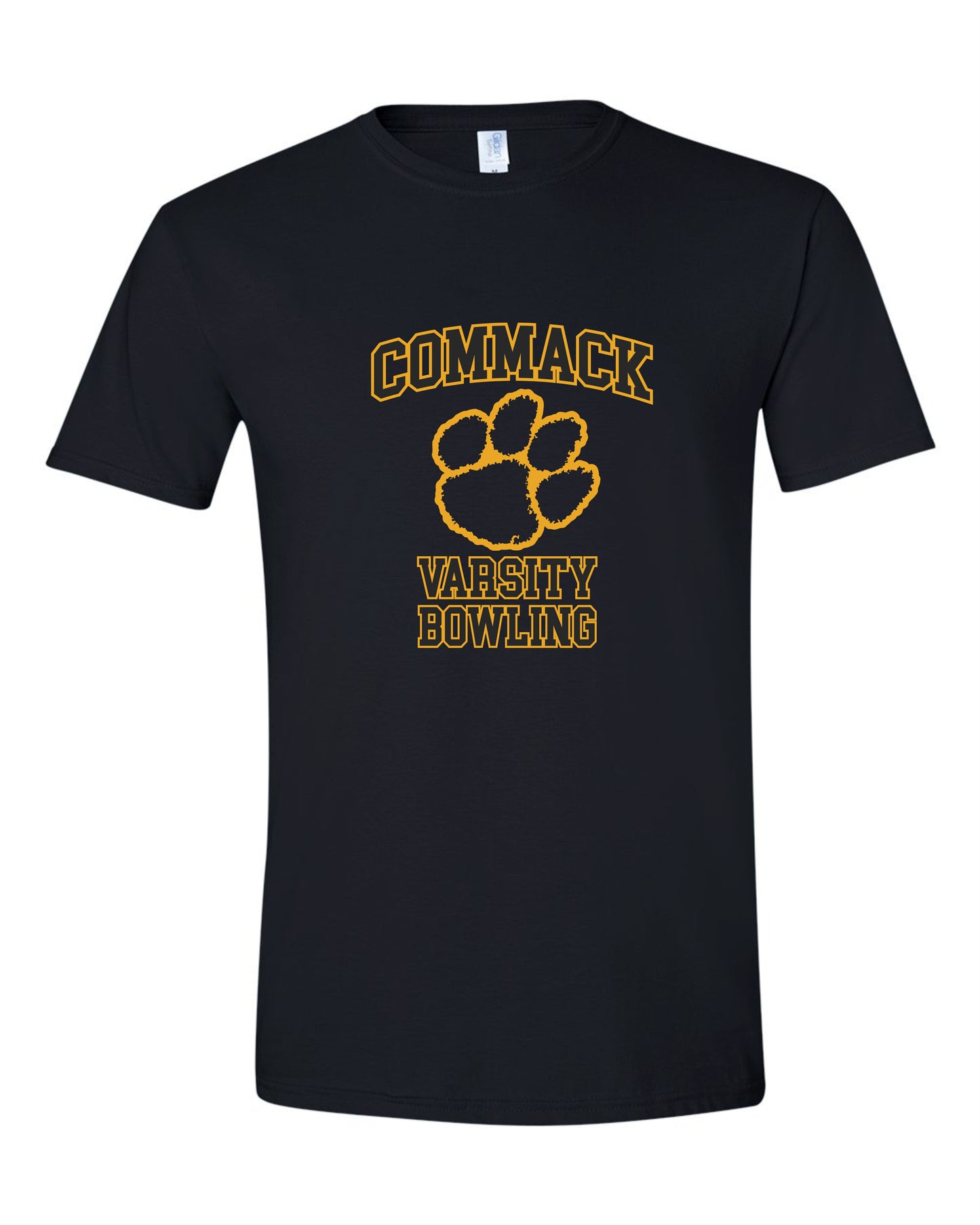 Commack Varsity Bowling Softstyle Printed Tee