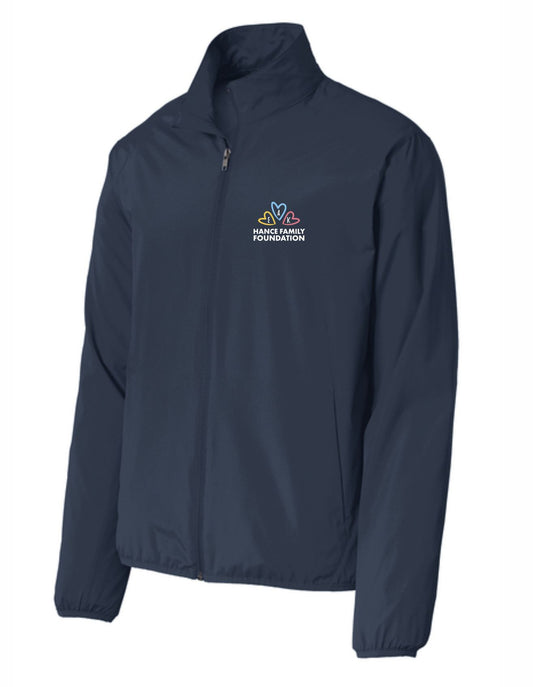 Hance Printed Windbreaker