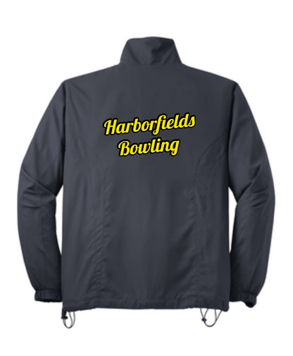 Harborfields Unisex Full-Zip Printed Wind Jacket