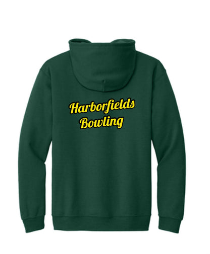 Harborfields Full Zip Hooded Printed Sweatshirt