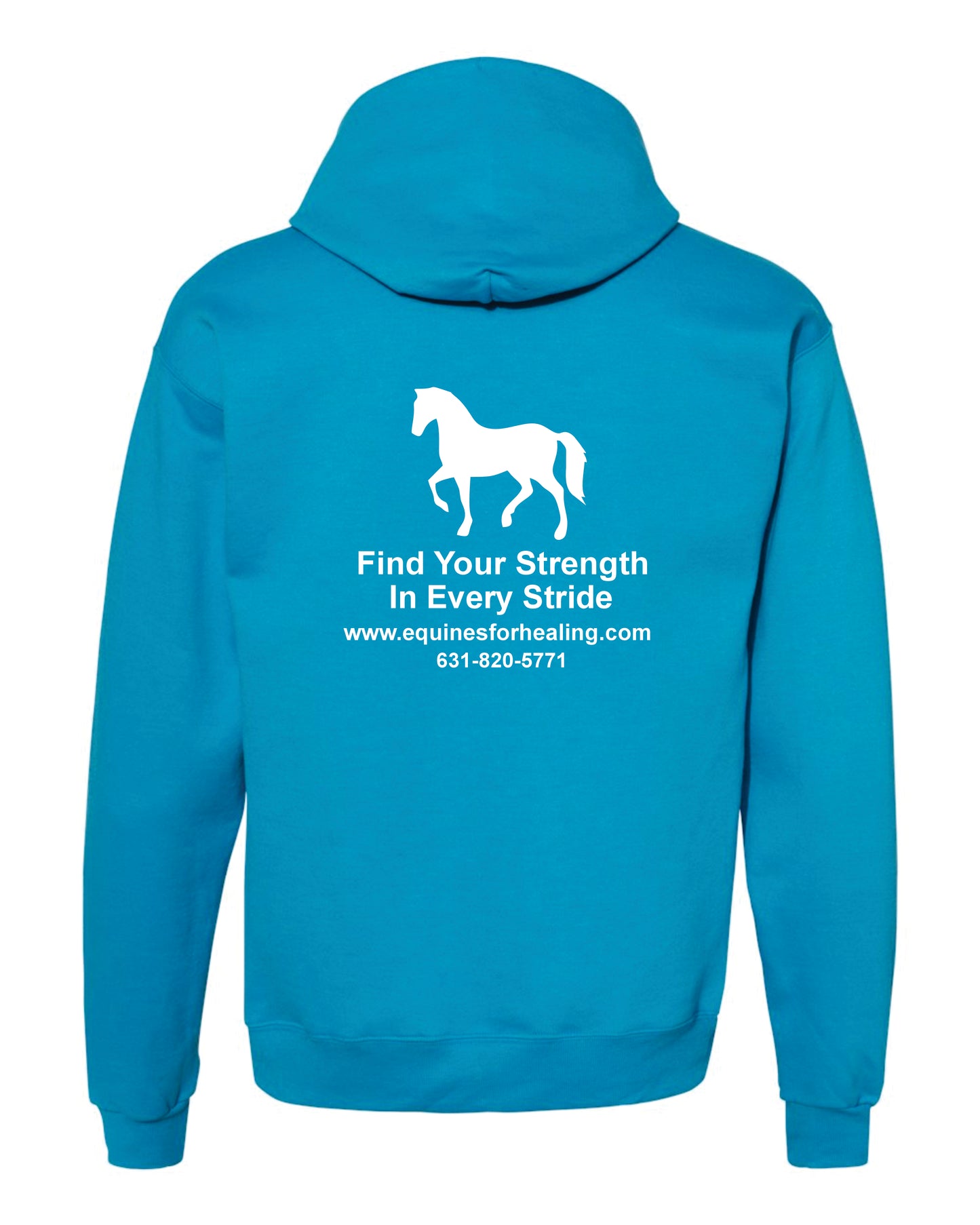 Healing Hooves Ecosmart Printed Hoodie