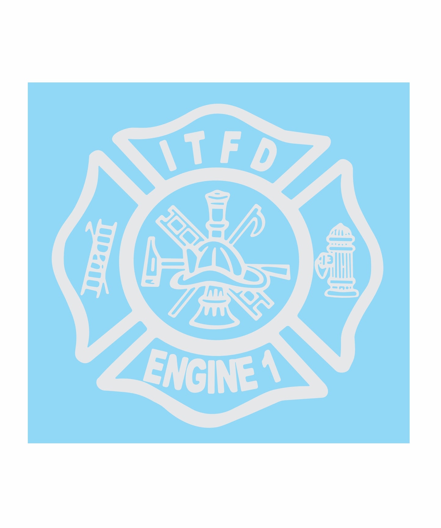 ITFD Maltese Logo Sticker