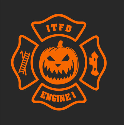 ITFD Halloween Design Unisex Printed Tee