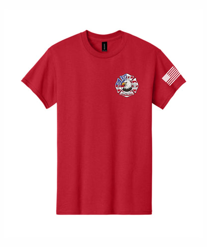ITFD American Flag Maltese Design Unisex Printed Tee