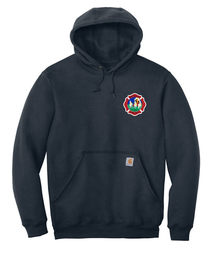 Islip Terrace FD Carhartt ® Midweight Hooded PRINTED Sweatshirt