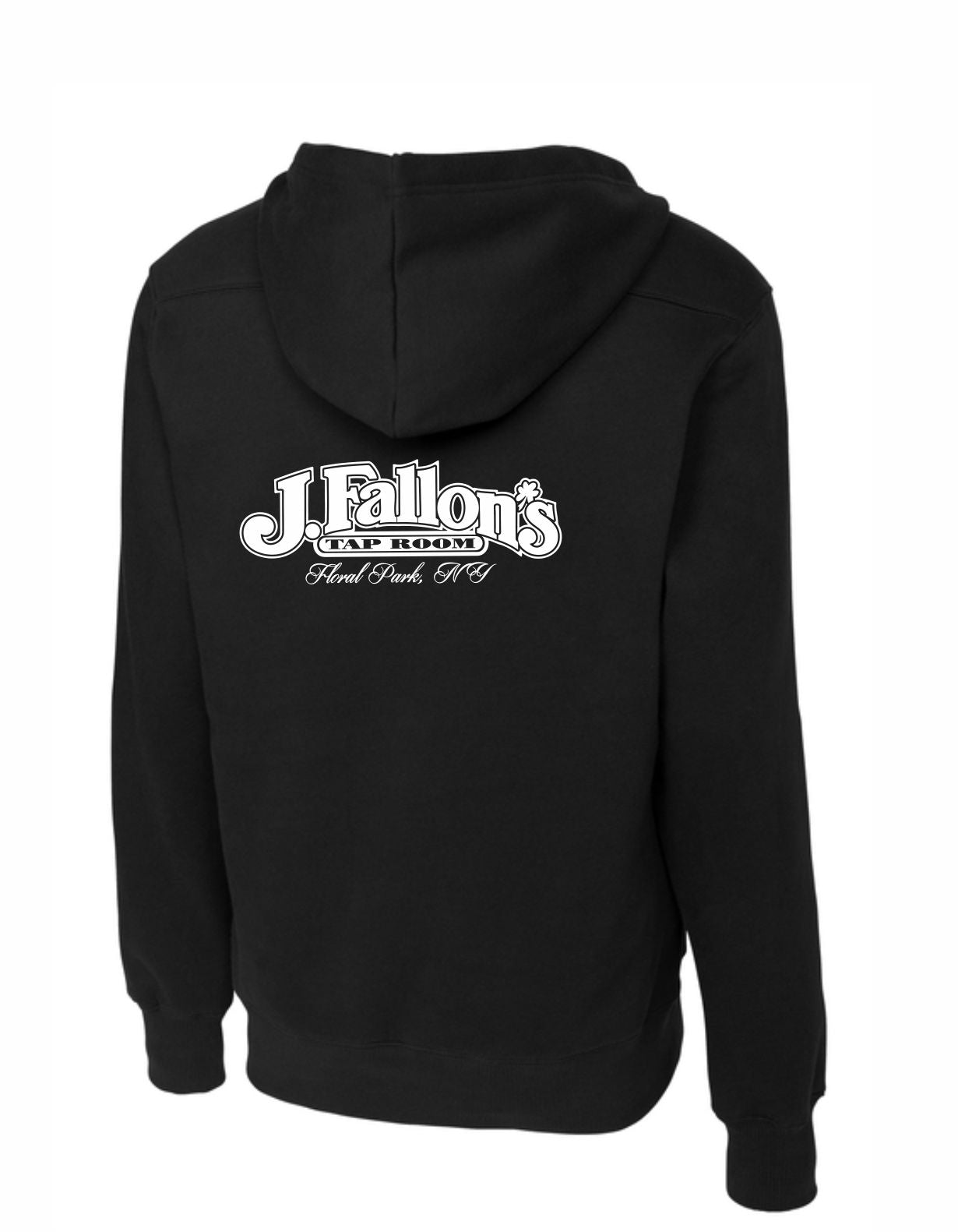 J Fallon's Sport-Tek® Lace Up Pullover Hooded Bar Design Printed Sweatshirt