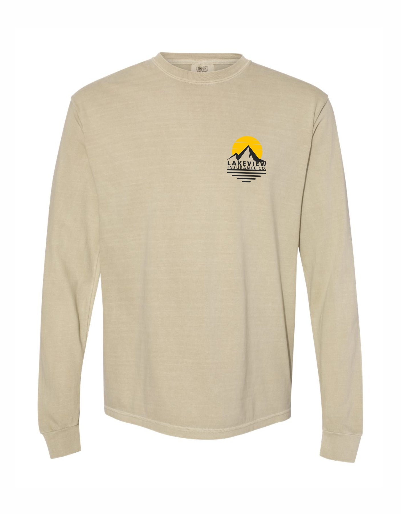 Lakeview Garment-Dyed Heavyweight Long Sleeve T-Shirt