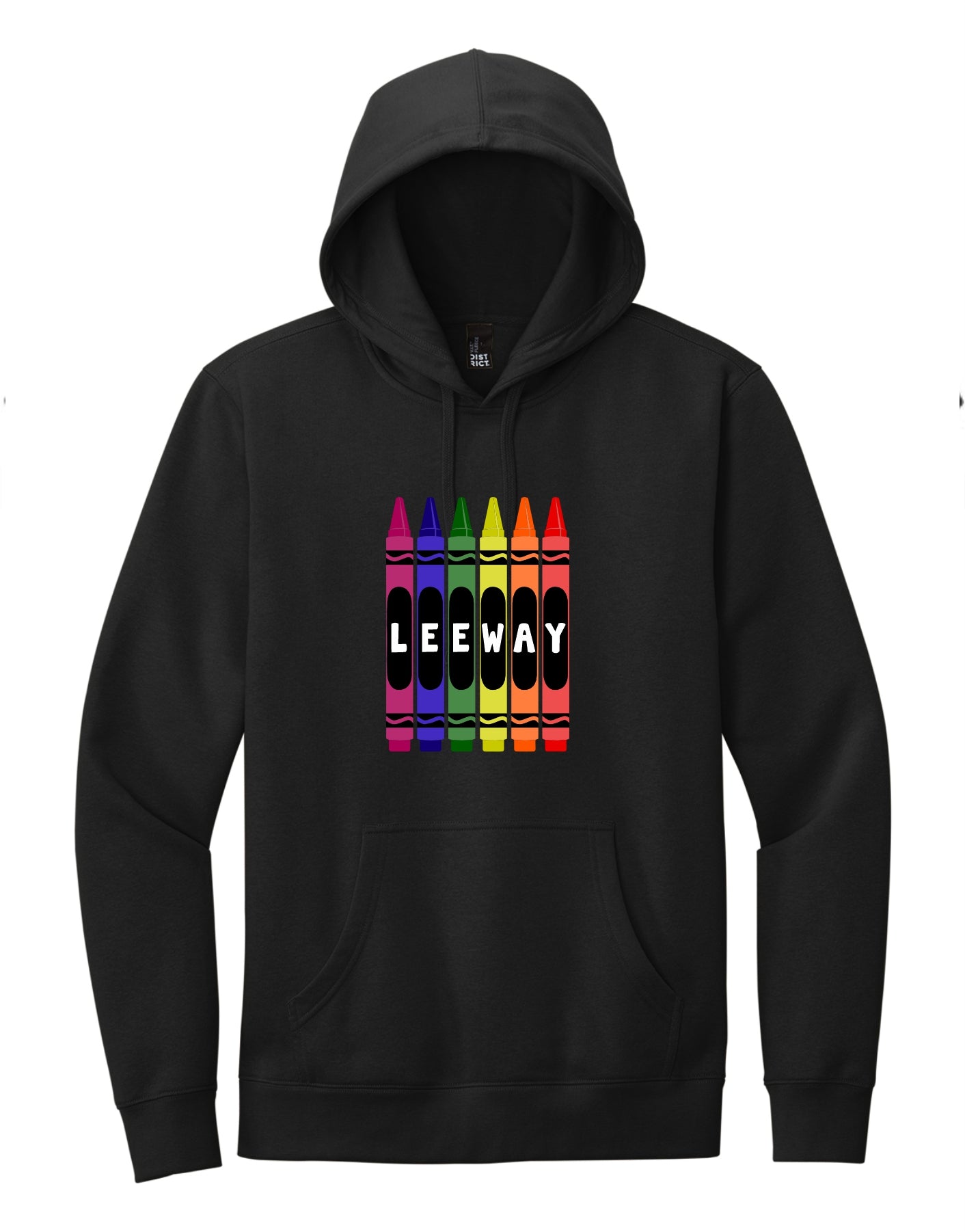Leeway School ADULT Crayon Unisex Printed Hoodie