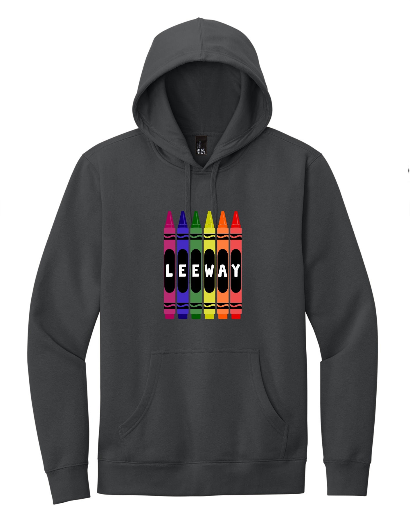 Leeway School ADULT Crayon Unisex Printed Hoodie