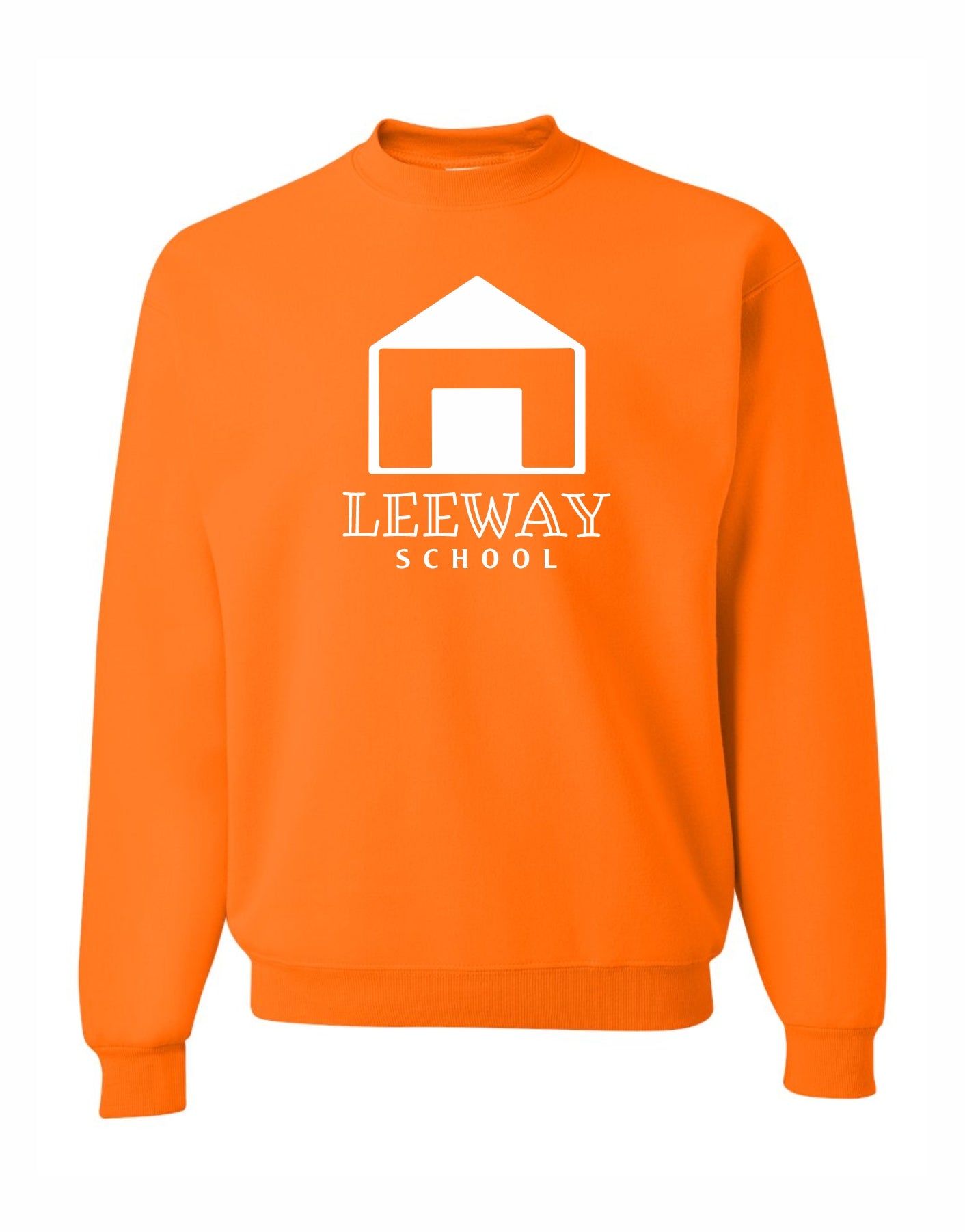Leeway School Crew Neck Sweatshirt - FULL FRONT PRINT