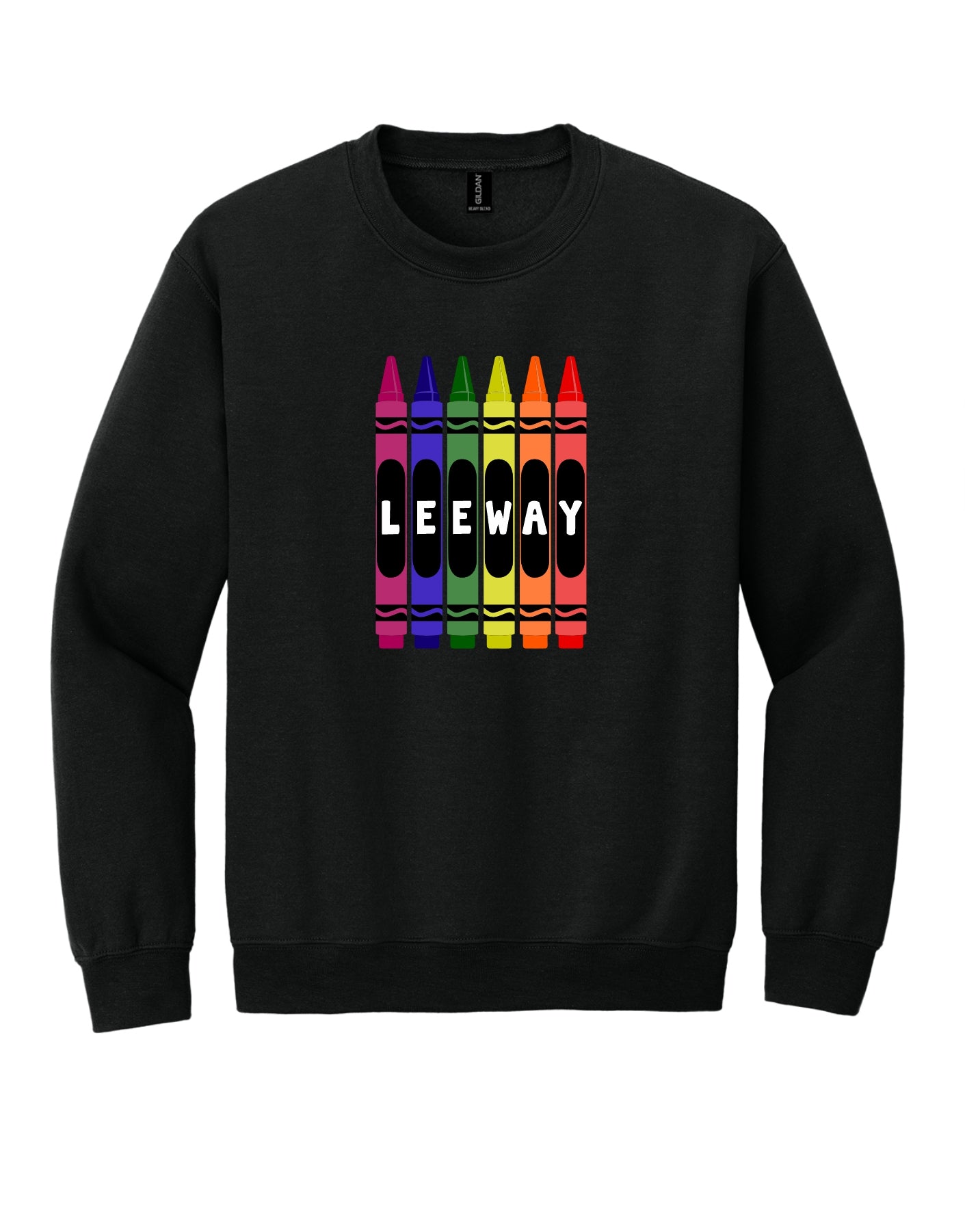 Leeway School CRAYON Crew Neck Sweatshirt