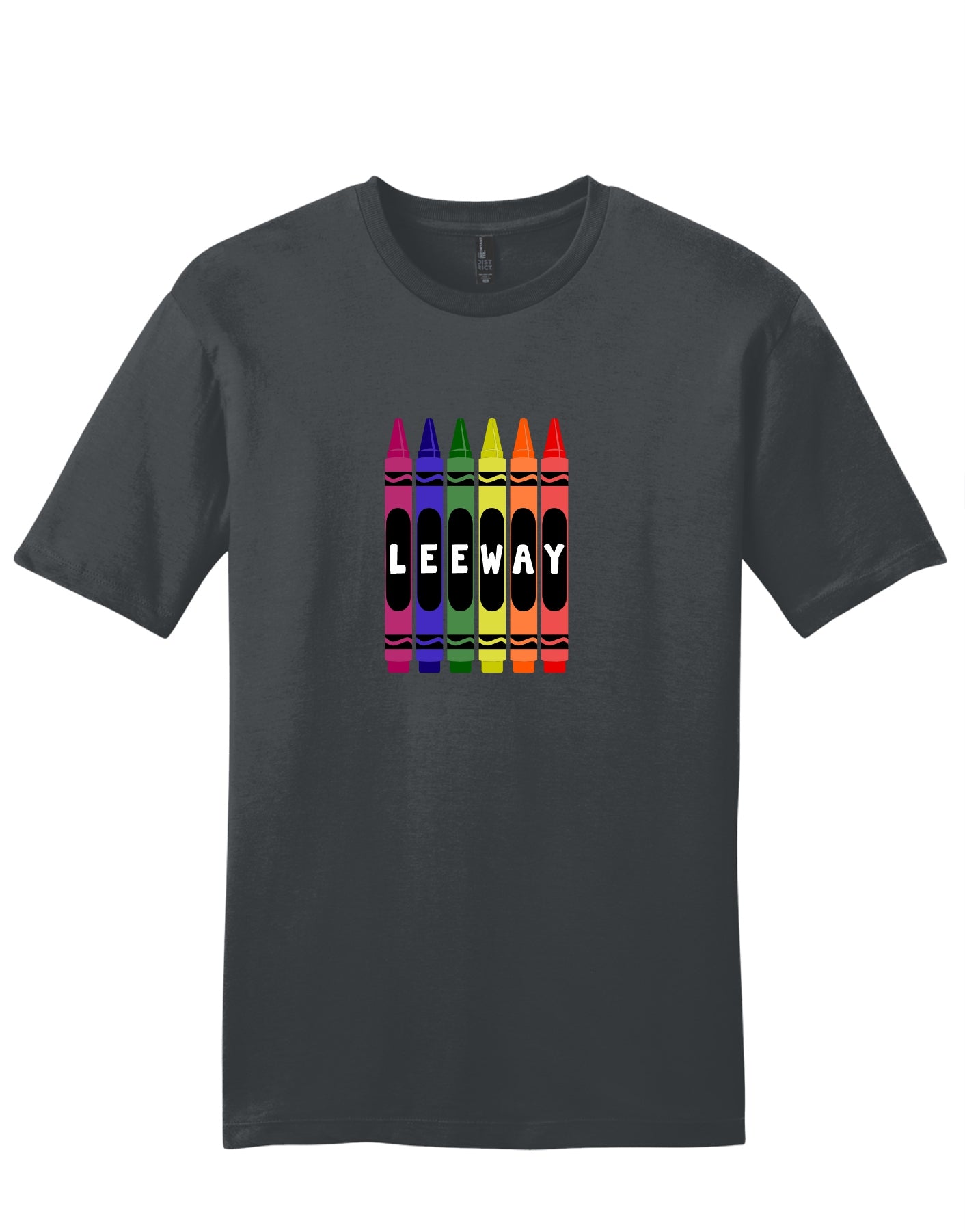 Leeway School ADULT Crayon Printed Tee
