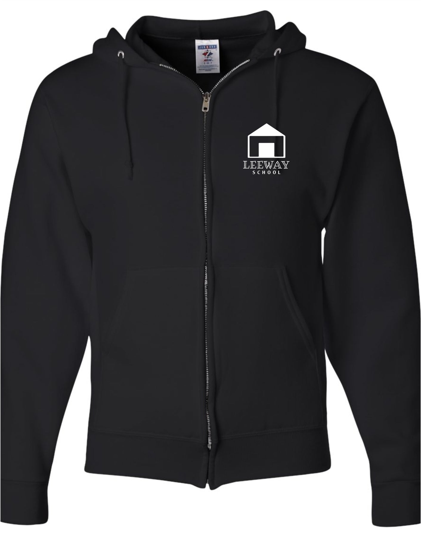 Leeway School Unisex NuBlend® Full-Zip Hooded Sweatshirt