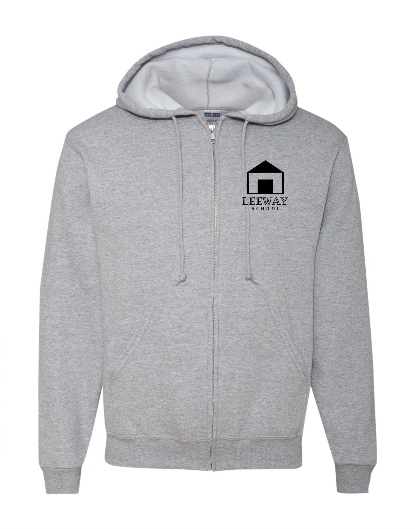 Leeway School Unisex NuBlend® Full-Zip Hooded Sweatshirt