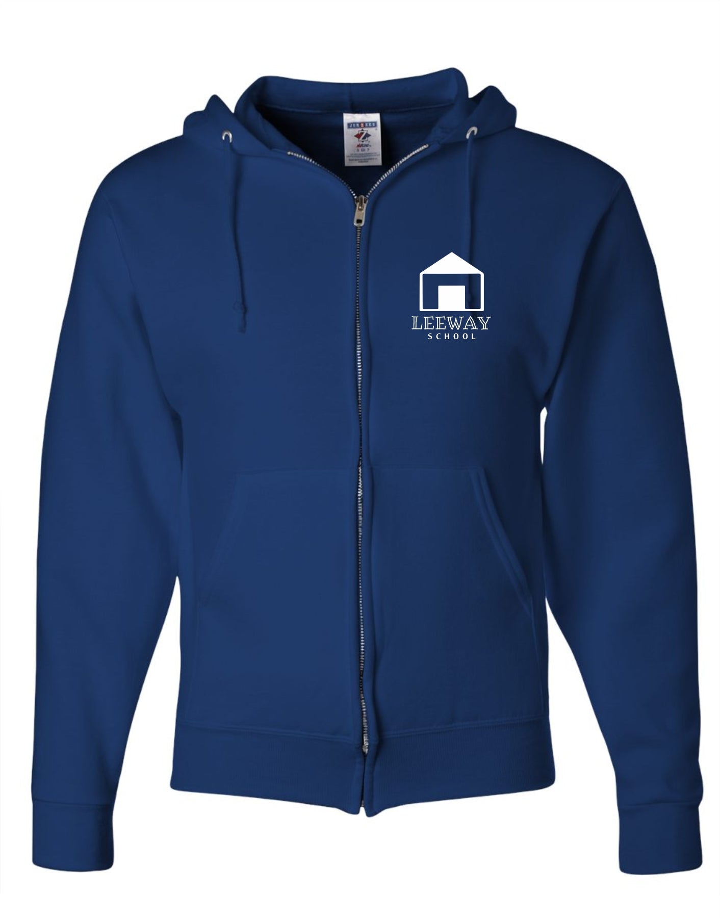 Leeway School Unisex NuBlend® Full-Zip Hooded Sweatshirt