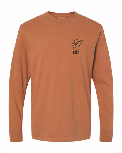McDevitt Turkey Trott Dyed Heavyweight Long Sleeve T-Shirt