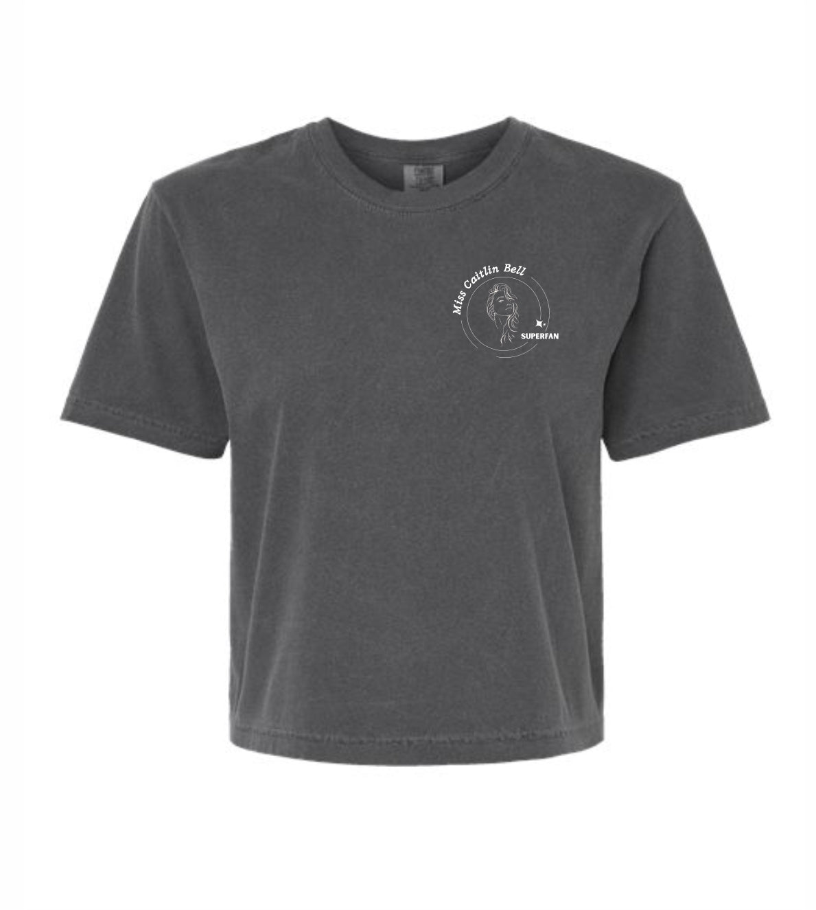 MCB Women's SUPERFAN Comfort Color Heavyweight Boxy T-Shirt