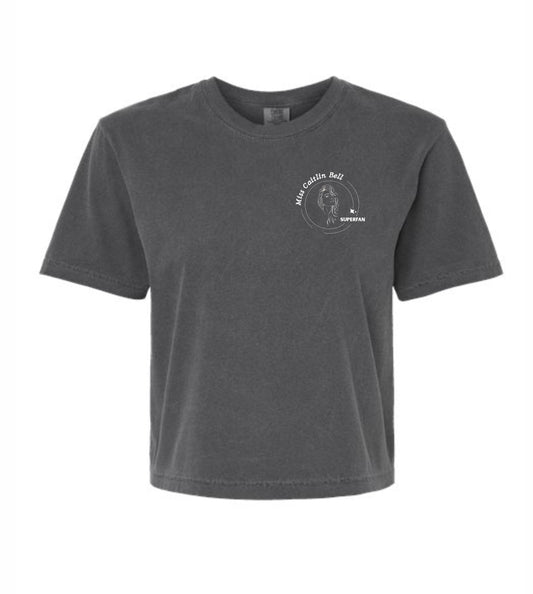 MCB Women's SUPERFAN Comfort Color Heavyweight Boxy T-Shirt